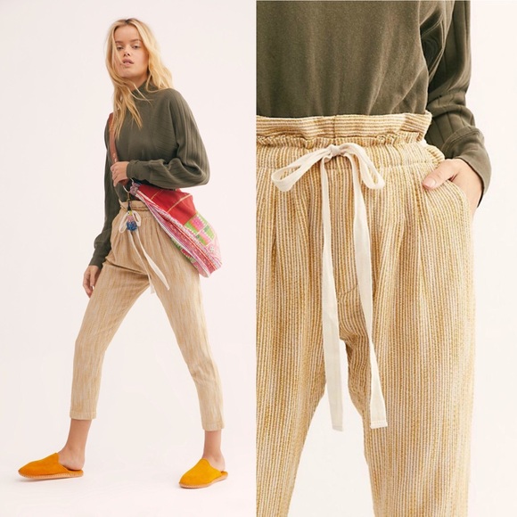 Free People Pants - Free People Light At Sunrise High Waist Pants NEW